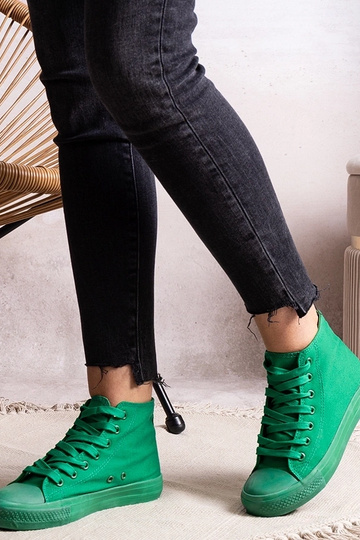 Tênis Rafife cano alto verde 2
