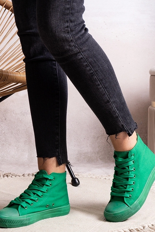 Tênis Rafife cano alto verde