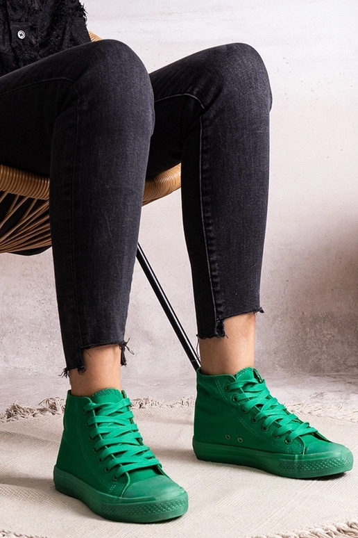 Tênis Rafife cano alto verde