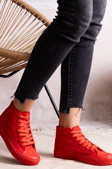 Tênis cano alto vermelho Rafife 2