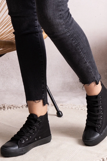 Tênis cano alto Rafife preto 2