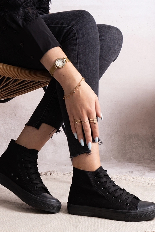 Tênis cano alto Rafife preto