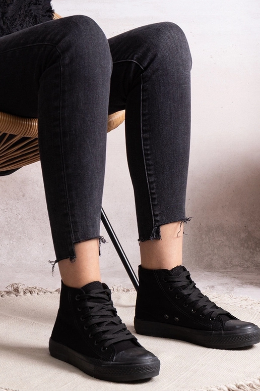 Tênis cano alto Rafife preto