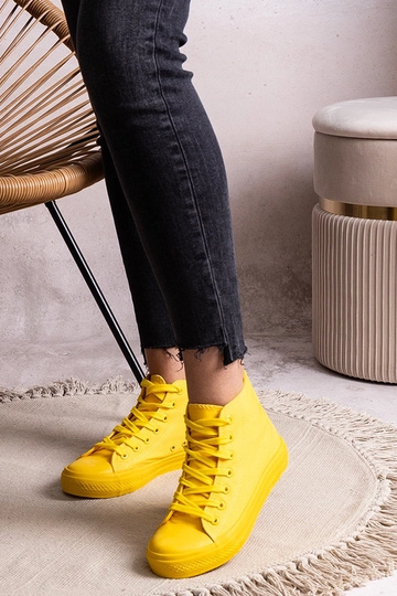 Tênis cano alto amarelo Rafife 2