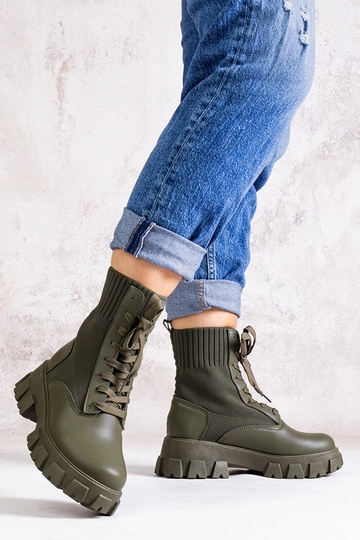 Botas Zogba Verde Elástico 2