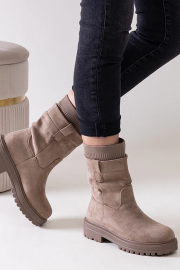 Botins bejes slip-on com... 2