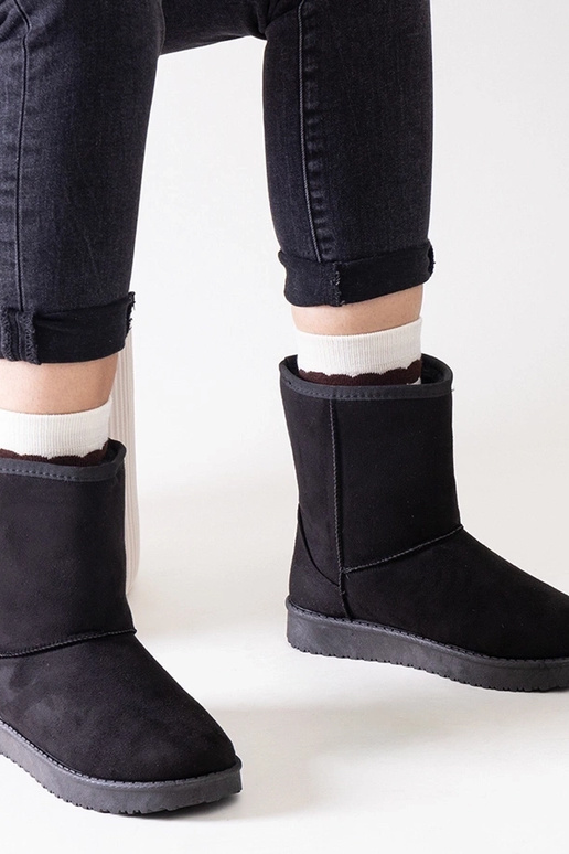 Botas de neve Libero clássicas pretas...