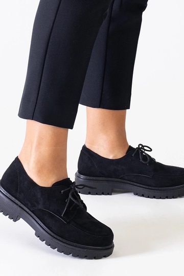 Botas casuais pretas de...