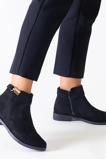 Ankle boots pretas com... 2