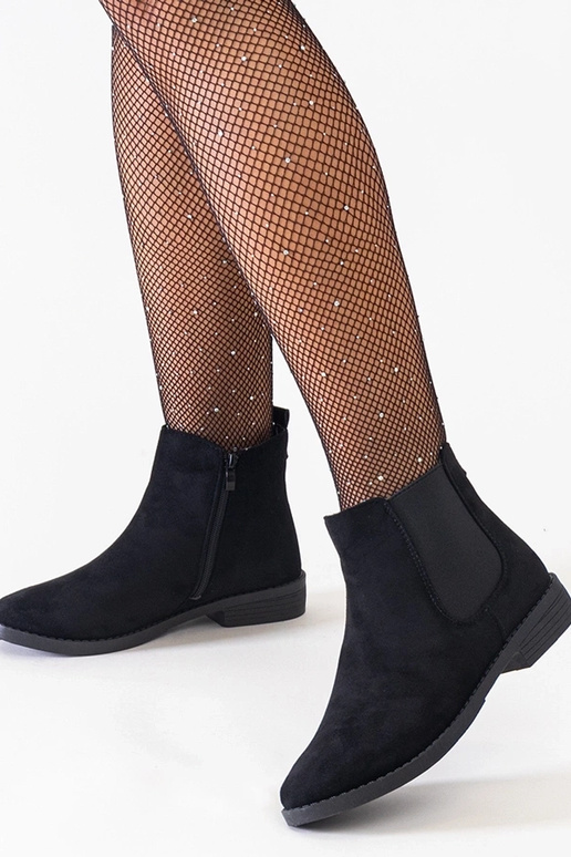 Botas de tornozelo clássicas pretas...