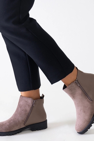 Botas plataforma marrons de... 2