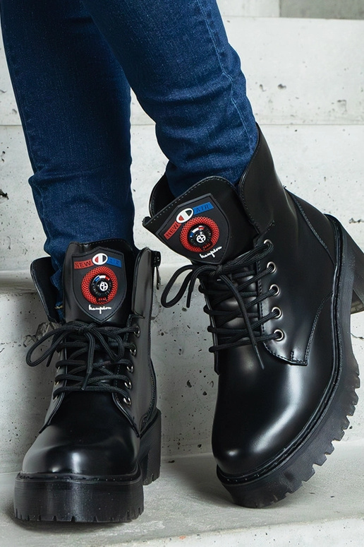 Botas pretas femininas Ranco