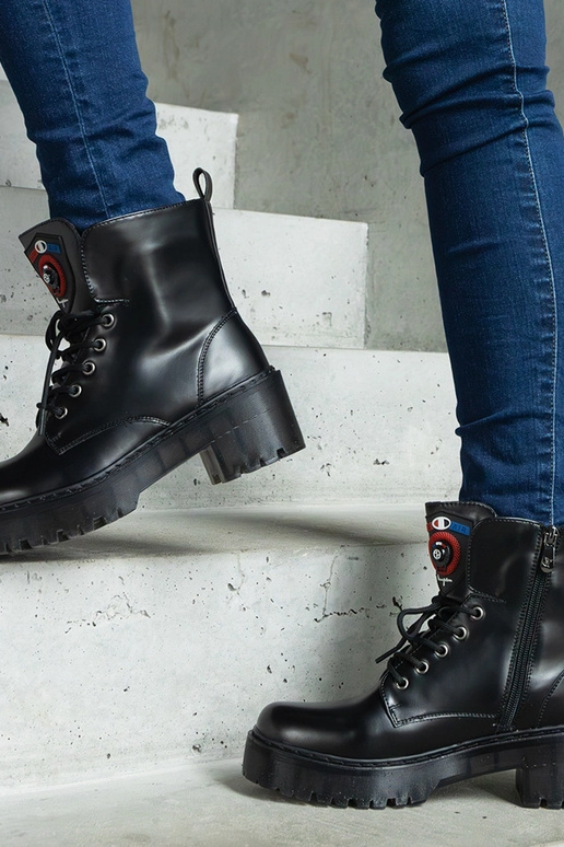 Botas pretas femininas Ranco