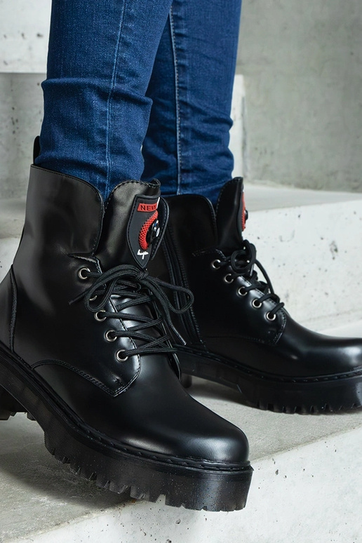 Botas pretas femininas Ranco