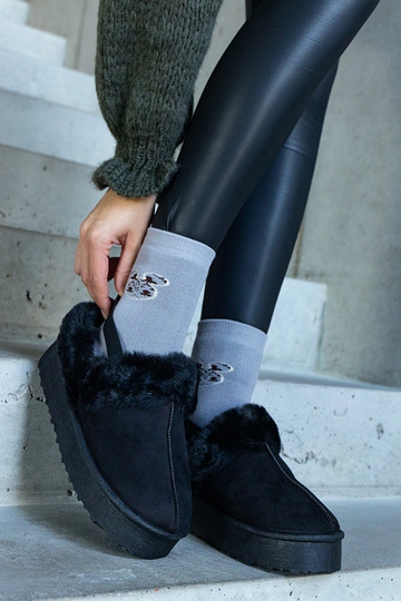 Chinelo plataforma preto... 2