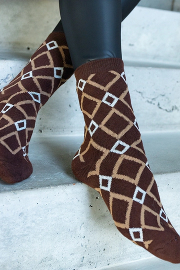 Meias quentes pretas e...