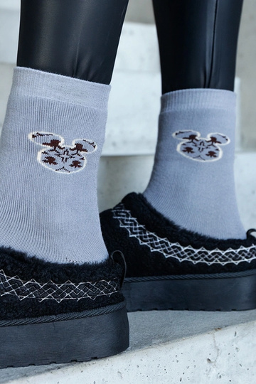 Meias quentes cinza Sella