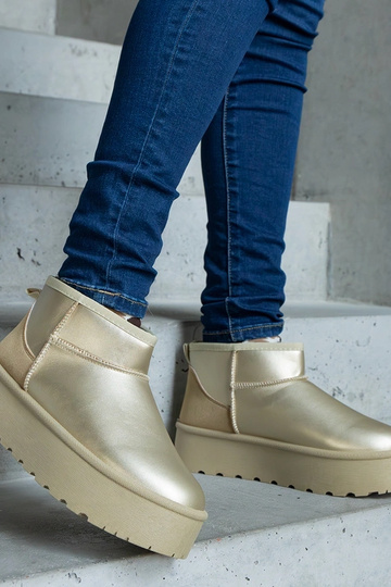 Botas de neve baixas...