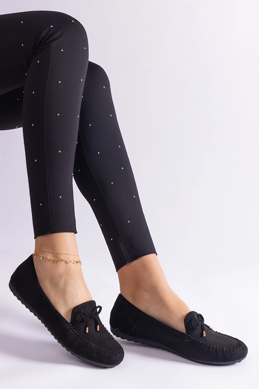 Mocassins femininos Gemre em camurça...