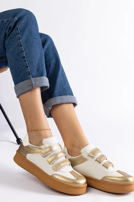 Tênis Mena Gold Velcro