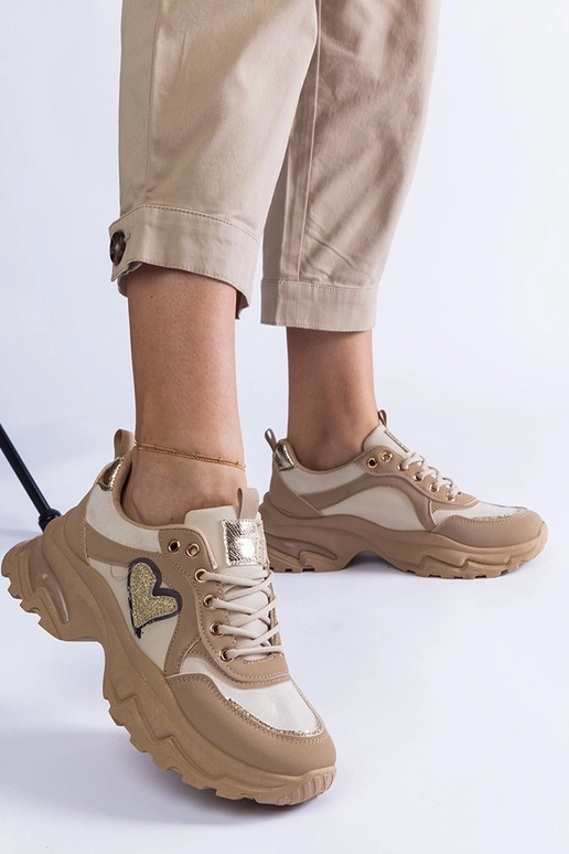 Tênis plataforma Martinez's Brown Heart