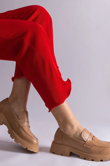 Mocassins femininos bege... 2