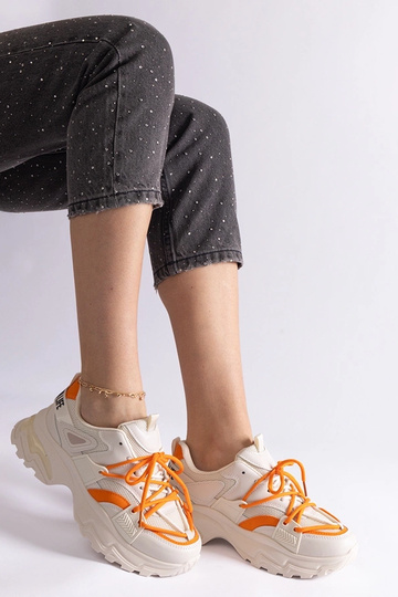 Tênis esportivo bege Sulamita 2