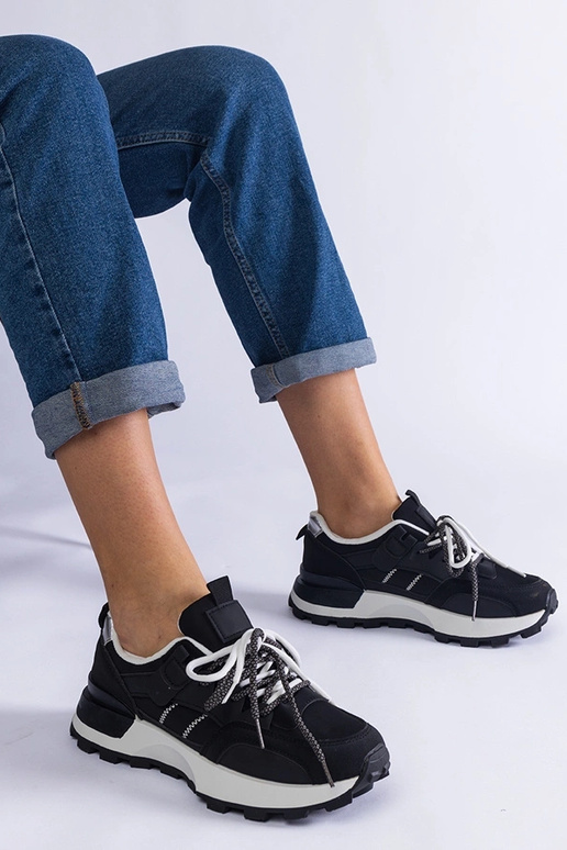 Tênis esportivo feminino Adalia preto