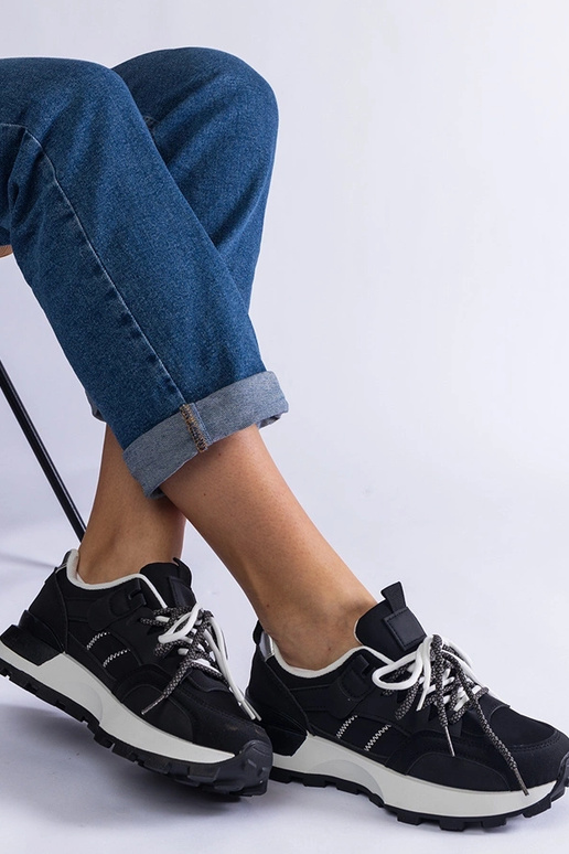 Tênis esportivo feminino Adalia preto