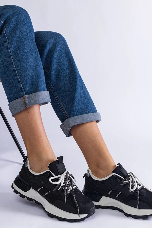 Tênis esportivo feminino Adalia preto