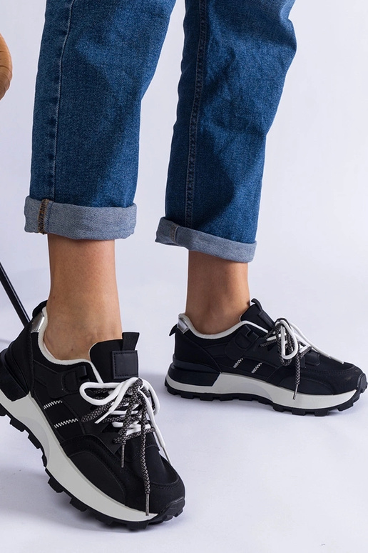 Tênis esportivo feminino Adalia preto