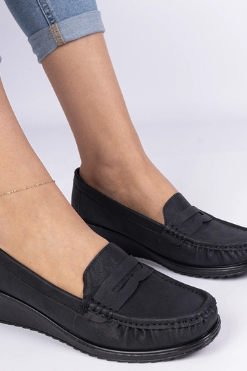 Mokasyny pretos femininos... 2