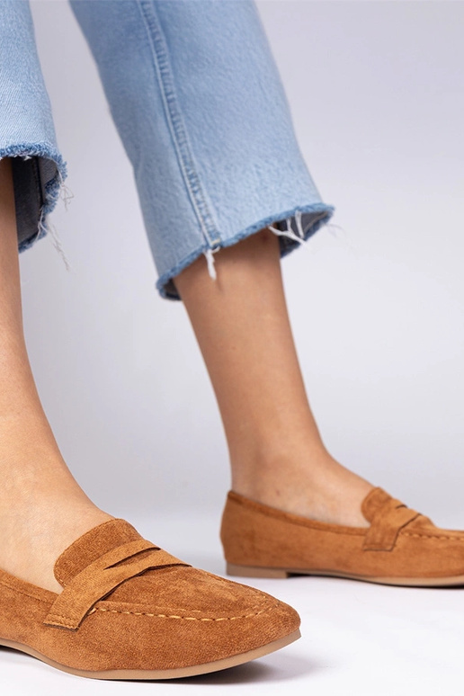 Mokasyny elegantes marrons Palmarina