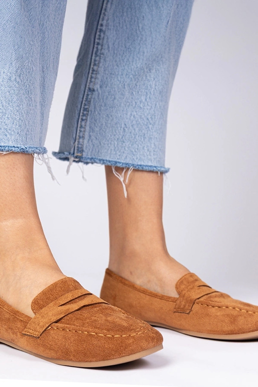 Mokasyny elegantes marrons Palmarina