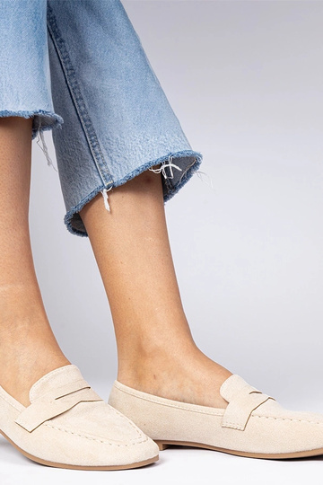 Mokasyny elegantes bege...