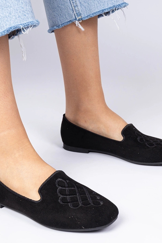 Sapatilhas femininas pretas de... Sapatilhas femininas pretas de...