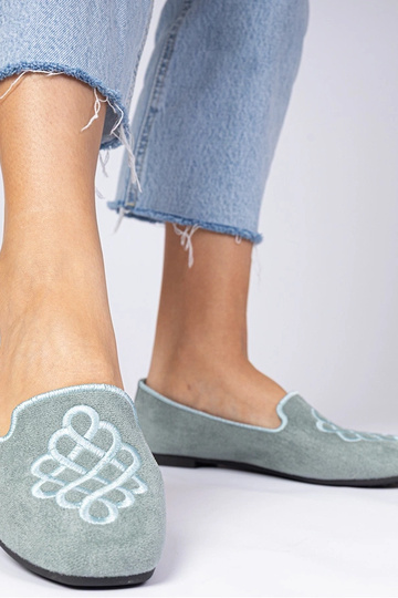 Sapatilhas femininas verdes... 2