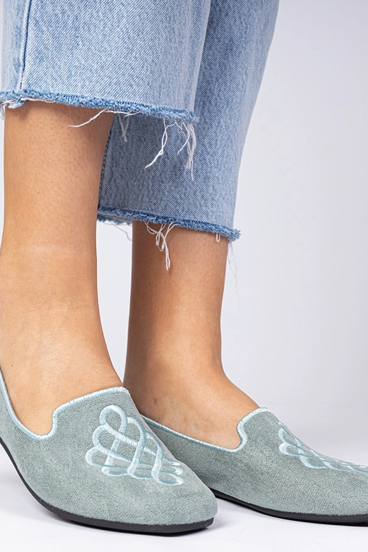 Sapatilhas femininas verdes de...