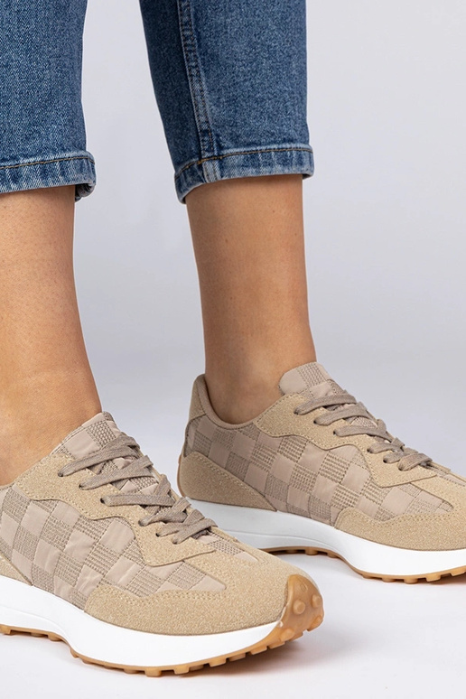 Tênis esportivos femininos bege Samara