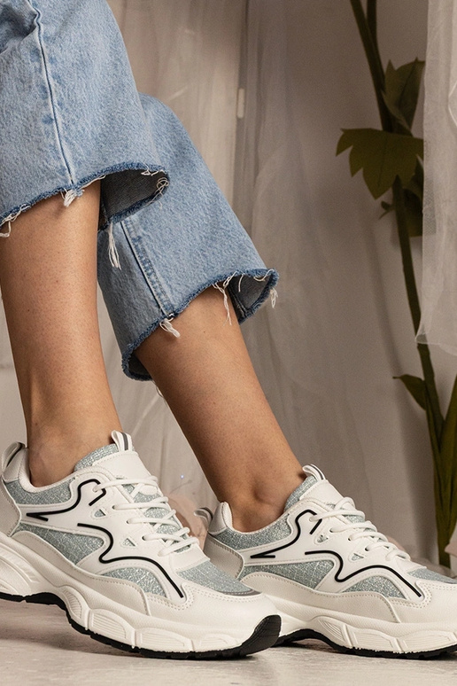 Tênis bicolor femininos esportivos...