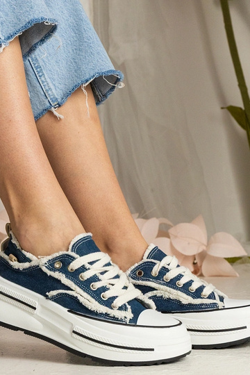 Ténis azuis femininos de... 2