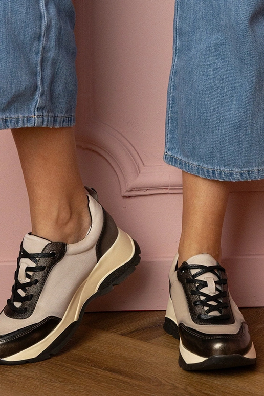 Tênis femininos cinzas Wener