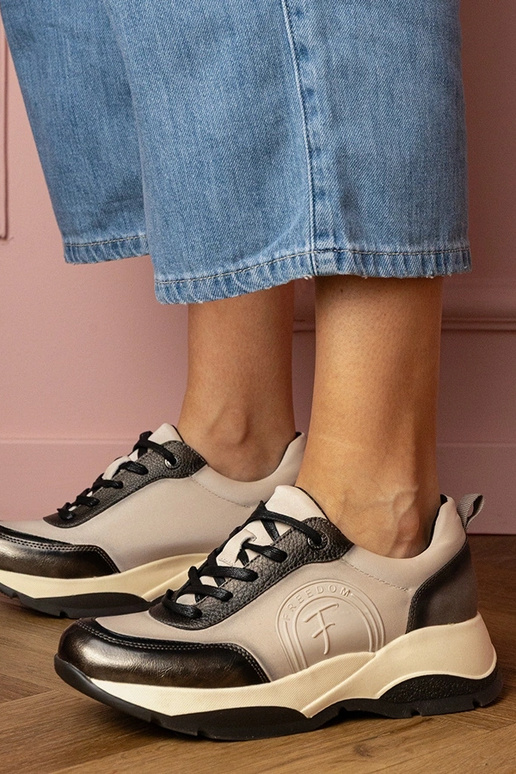 Tênis femininos cinzas Wener