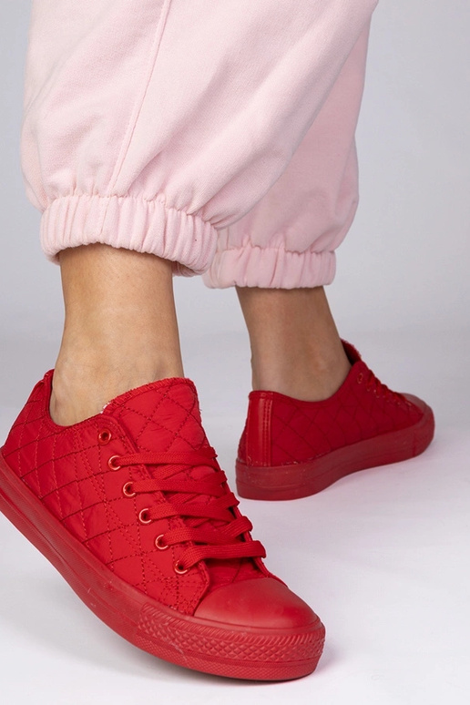 Sapatos clássicos vermelhos com...