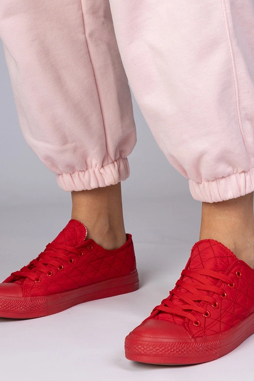 Sapatos clássicos vermelhos com...