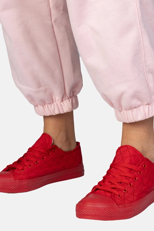 Sapatos clássicos vermelhos com...