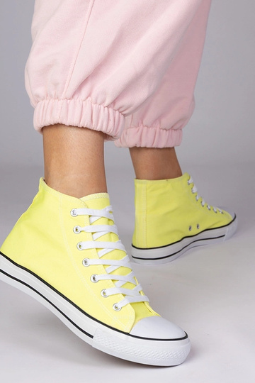 Sapatos clássicos amarelos acima do tornozelo, "Kattin" 2