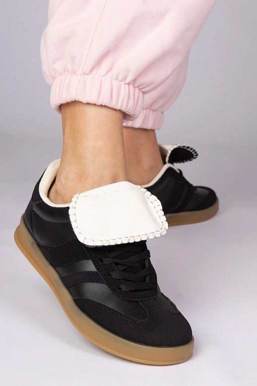 Tênis femininos pretos, "Lukka"