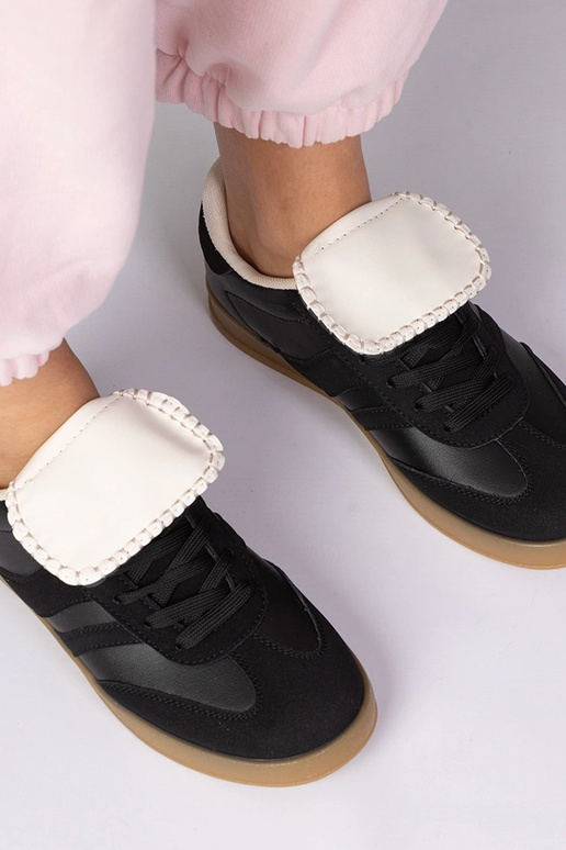 Tênis femininos pretos, "Lukka"