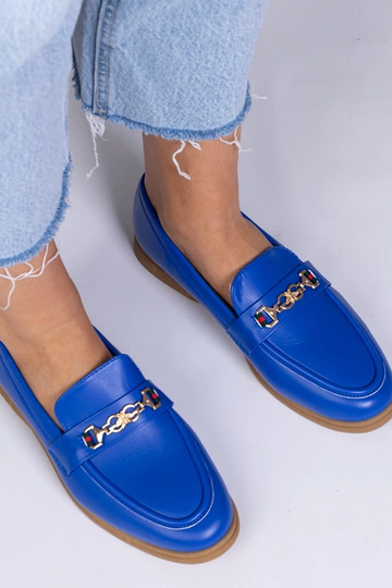 Mocassins azuis com... 2